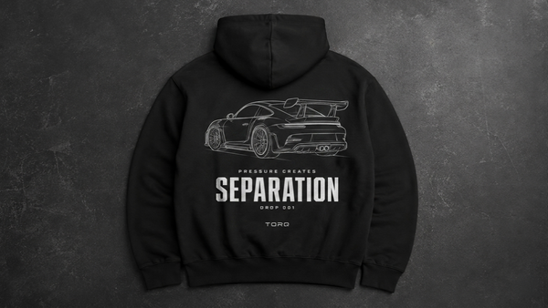TORQ Race Day Hoodie back graphic